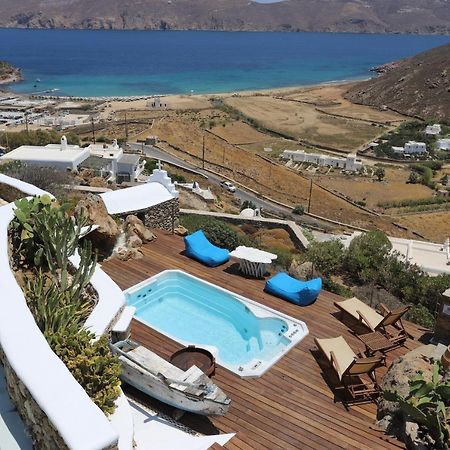 Villa Princess 5 4Bed With Small Tub Panormos Beach Exterior foto